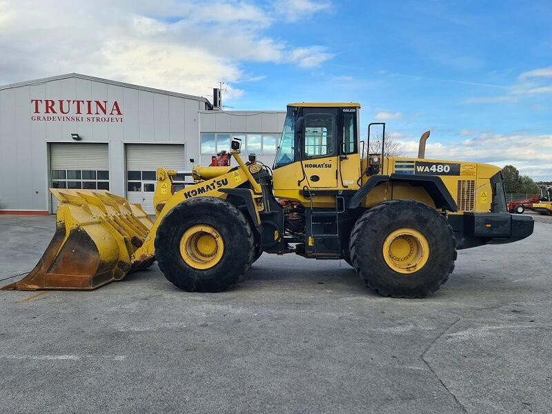 Komatsu WA480-5 - Колесен товарач: снимка 2 Komatsu WA480-5 - Колесен товарач: снимка 2