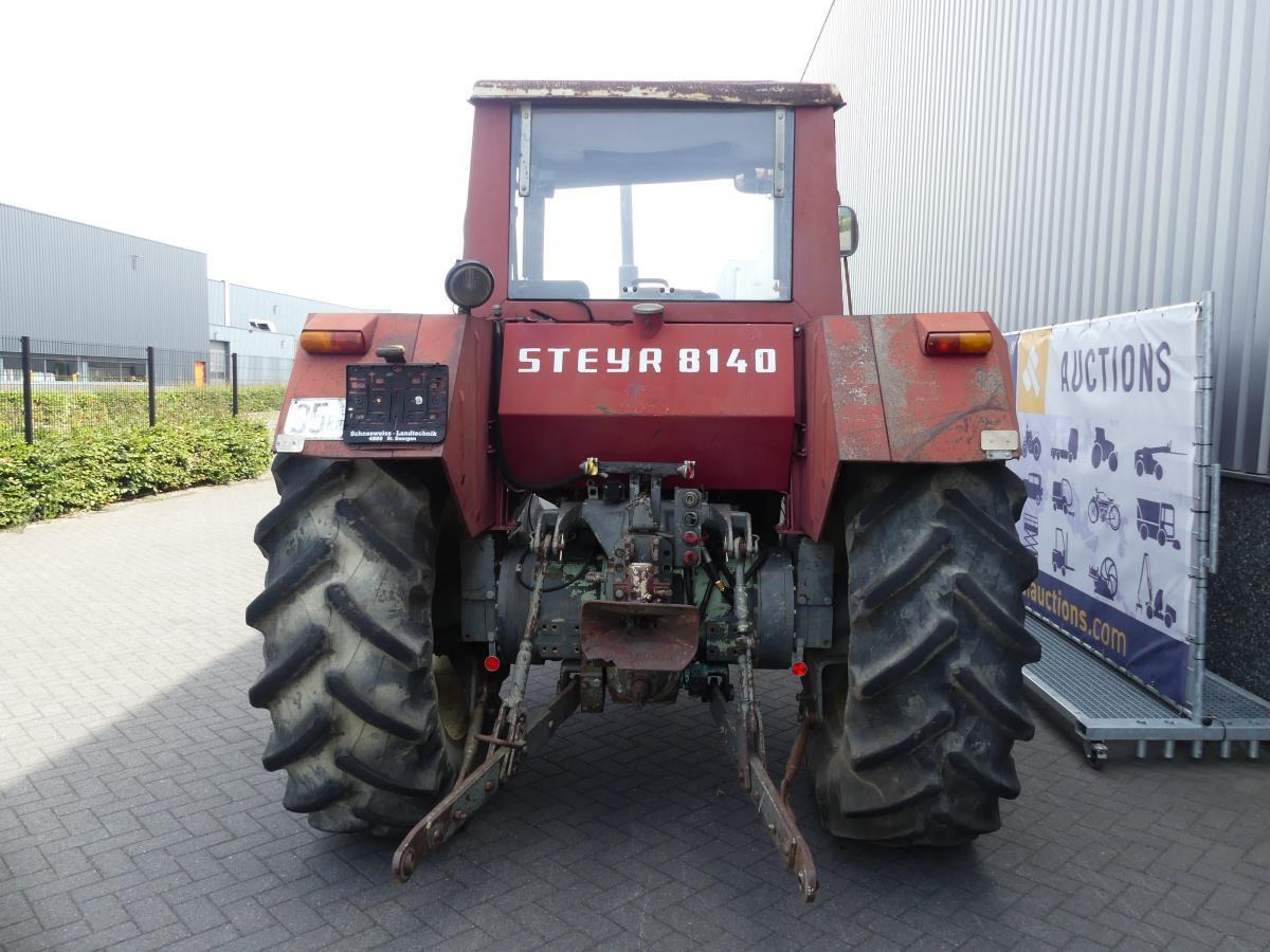 Steyr 8140 - Трактор: снимка 5 Steyr 8140 - Трактор: снимка 5