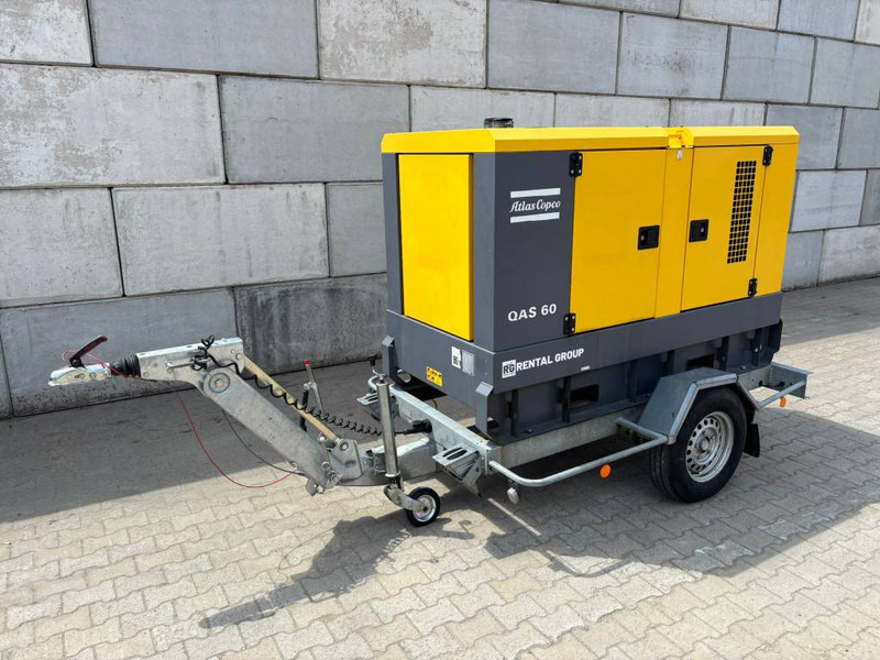 Atlas-Copco QAS 60 ST3 - Електрогенератор: снимка 1 Atlas-Copco QAS 60 ST3 - Електрогенератор: снимка 1