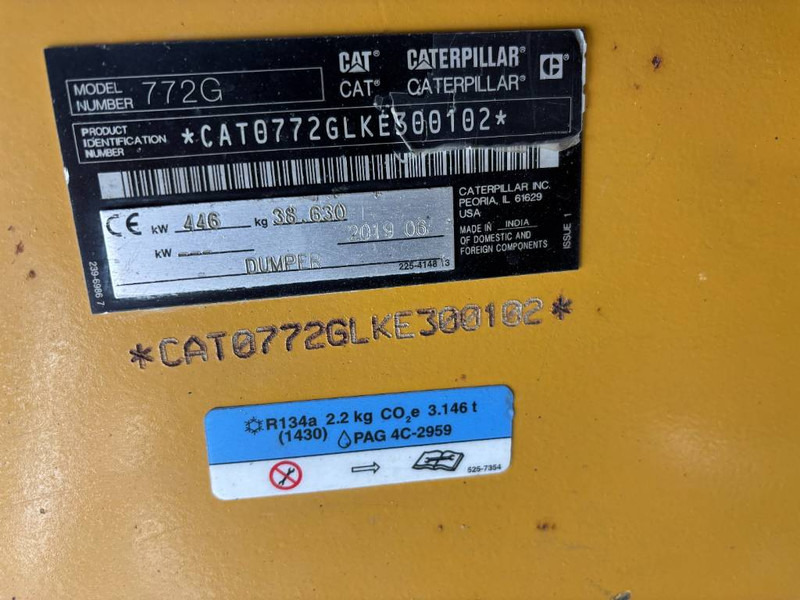 Cat 772G - Кариерен самосвал: снимка 5 Cat 772G - Кариерен самосвал: снимка 5