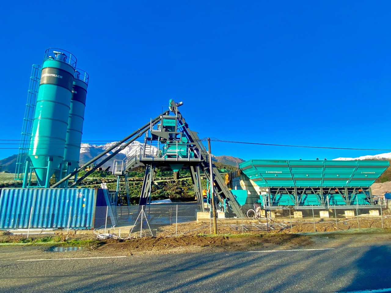 Constmach 100 m³/h Compact Concrete Batching Plant - Бетонов възел: снимка 2 Constmach 100 m³/h Compact Concrete Batching Plant - Бетонов възел: снимка 2