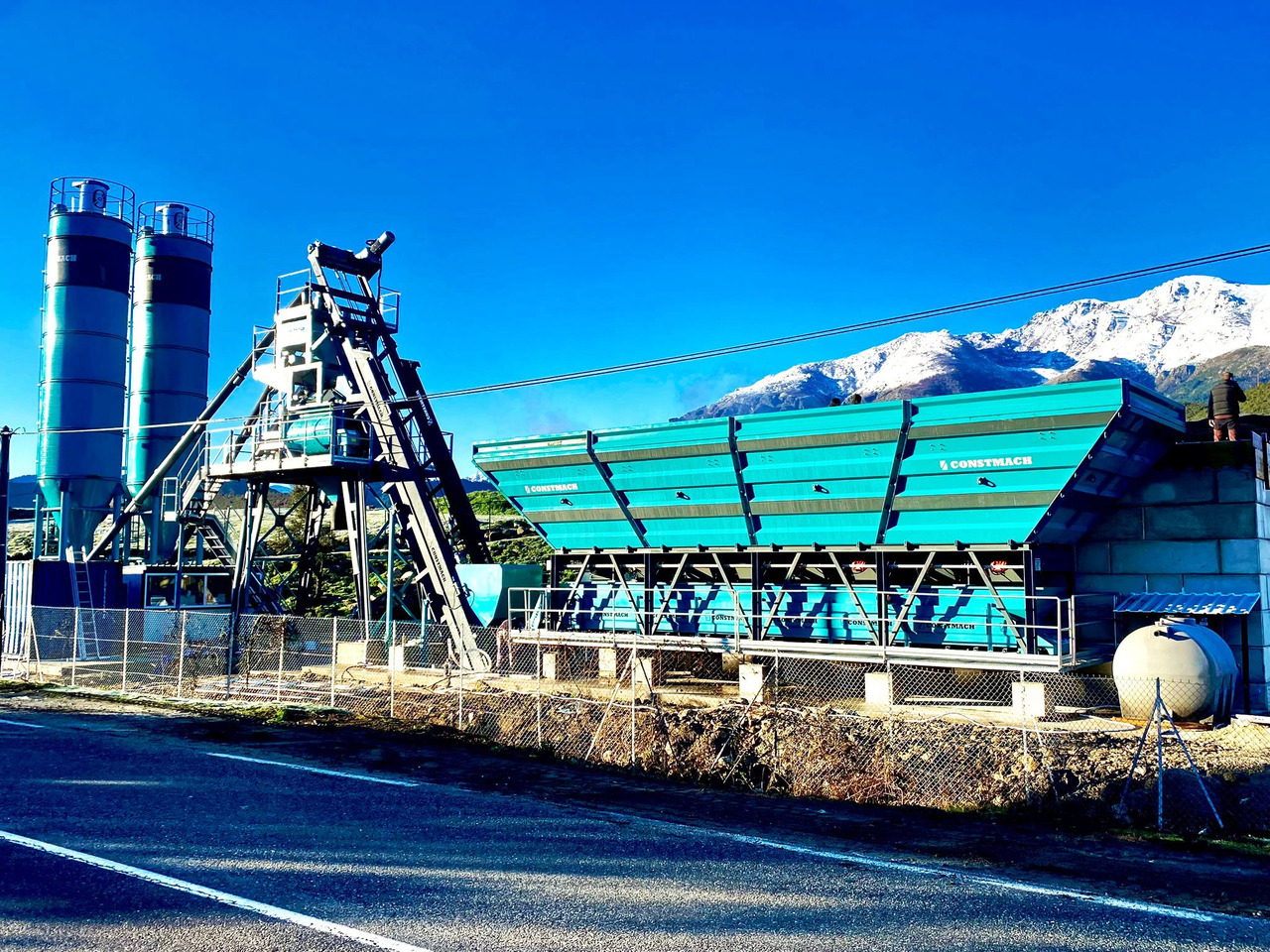 Constmach 100 m³/h Compact Concrete Batching Plant - Бетонов възел: снимка 1 Constmach 100 m³/h Compact Concrete Batching Plant - Бетонов възел: снимка 1