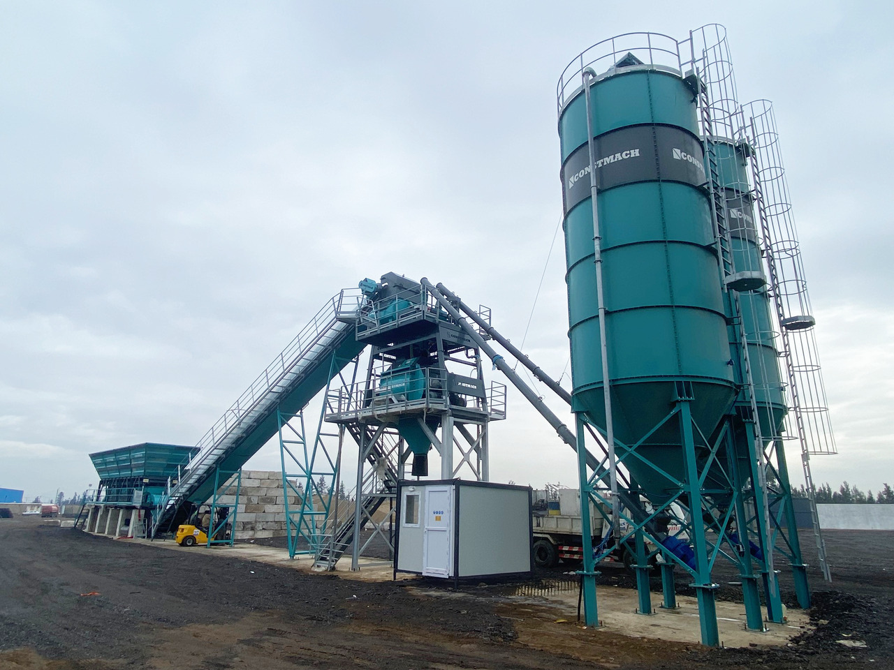 Constmach 100 m³/h Stationary Concrete Batching Plant - Бетонов възел: снимка 2 Constmach 100 m³/h Stationary Concrete Batching Plant - Бетонов възел: снимка 2