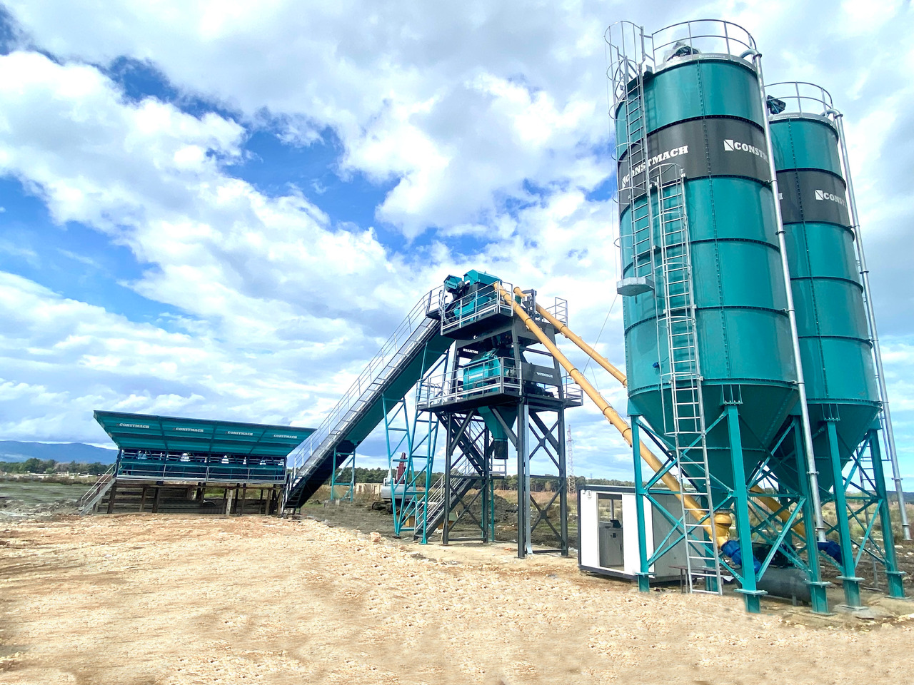 Constmach 100 m³/h Stationary Concrete Batching Plant - Бетонов възел: снимка 4 Constmach 100 m³/h Stationary Concrete Batching Plant - Бетонов възел: снимка 4