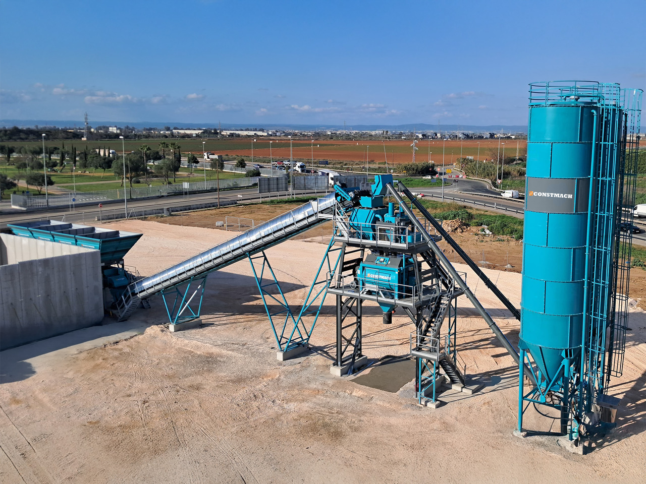Constmach 120 m³/h Stationary Concrete Batching Plant - Бетонов възел: снимка 2 Constmach 120 m³/h Stationary Concrete Batching Plant - Бетонов възел: снимка 2
