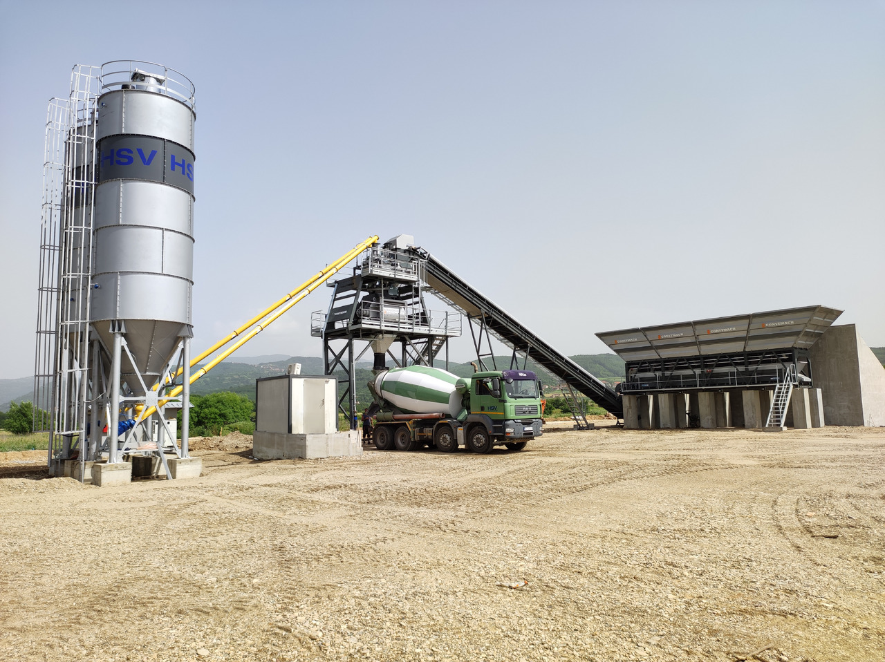 Constmach 160 m³/h Stationary Concrete Batching Plant - Бетонов възел: снимка 2 Constmach 160 m³/h Stationary Concrete Batching Plant - Бетонов възел: снимка 2