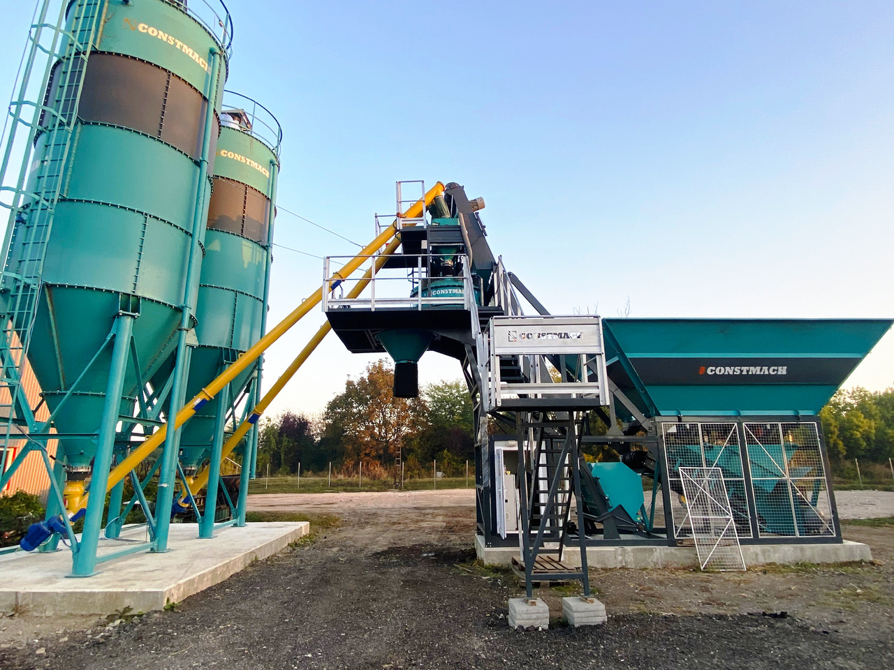 Constmach 30 m³/h Compact Concrete Batching Plant - Бетонов възел: снимка 1 Constmach 30 m³/h Compact Concrete Batching Plant - Бетонов възел: снимка 1