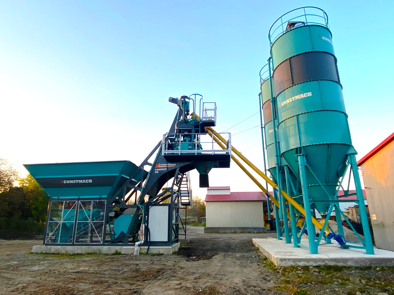 Constmach 30 m³/h Compact Concrete Batching Plant - Бетонов възел: снимка 2 Constmach 30 m³/h Compact Concrete Batching Plant - Бетонов възел: снимка 2