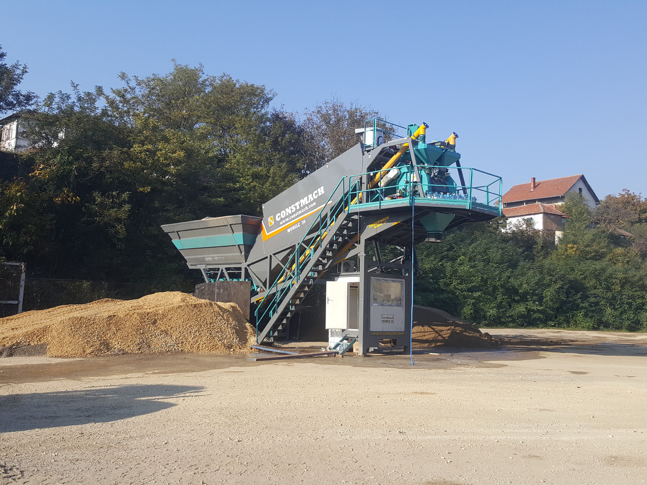 Constmach 30 m³/h Mobile Concrete Batching Plant - Бетонов възел: снимка 3 Constmach 30 m³/h Mobile Concrete Batching Plant - Бетонов възел: снимка 3