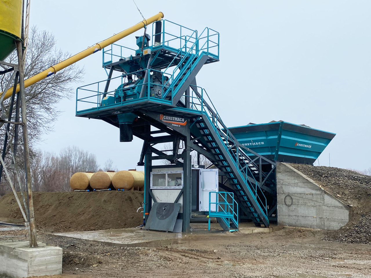 Constmach 30 m³/h Mobile Concrete Batching Plant - Бетонов възел: снимка 5 Constmach 30 m³/h Mobile Concrete Batching Plant - Бетонов възел: снимка 5