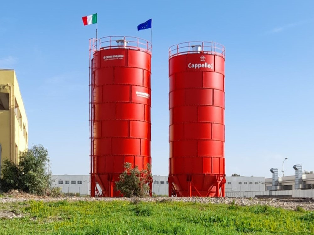 Constmach 300 Ton Capacity Cement Silo - Силоз за цимент: снимка 2 Constmach 300 Ton Capacity Cement Silo - Силоз за цимент: снимка 2