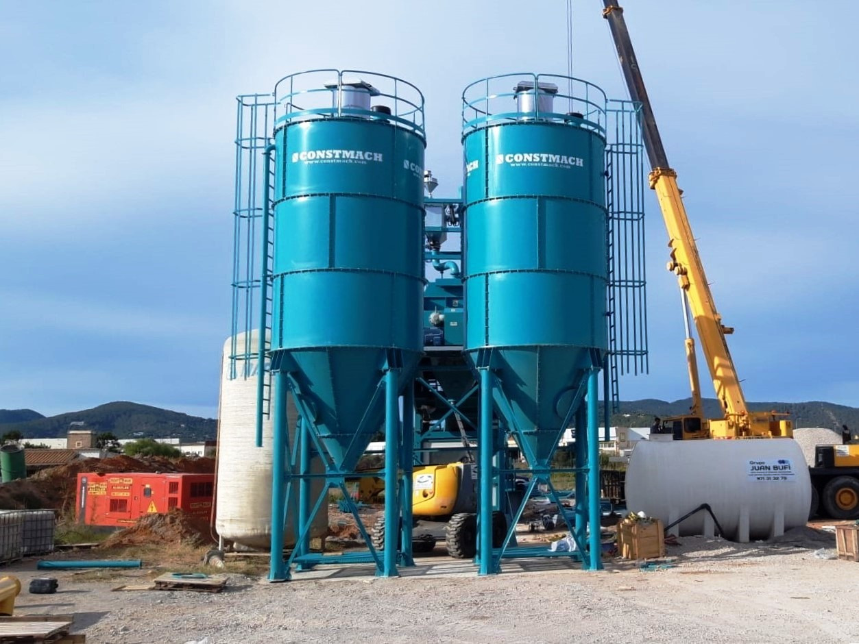 Constmach 50 Ton Capacity Cement Silo - Силоз за цимент: снимка 2 Constmach 50 Ton Capacity Cement Silo - Силоз за цимент: снимка 2