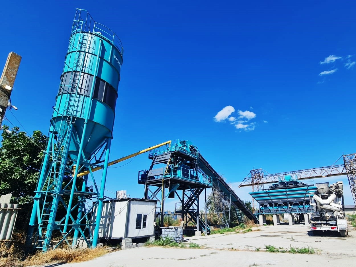 Constmach 60 m³/h Stationary Concrete Batching Plant - Бетонов възел: снимка 1 Constmach 60 m³/h Stationary Concrete Batching Plant - Бетонов възел: снимка 1