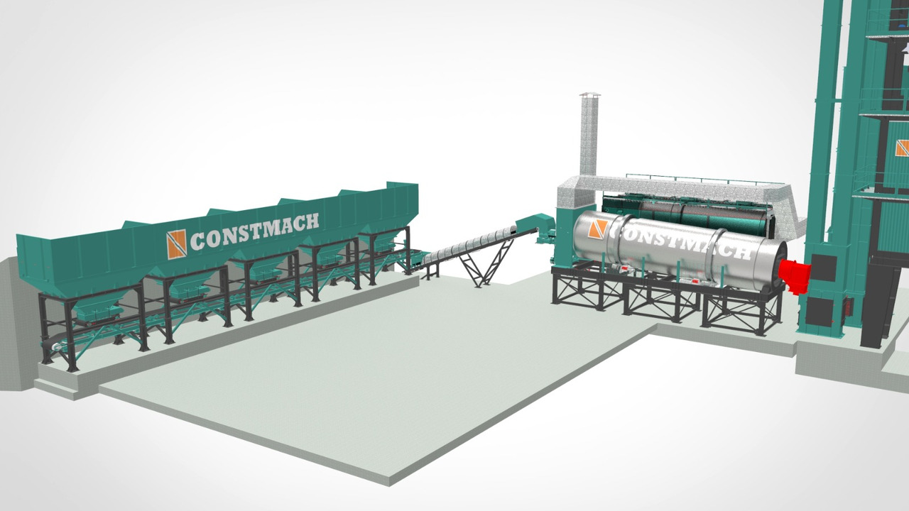 Constmach Centrale D'asphalte Stationnaire Livrée en Stock Garantie 2 ans - Асфалтова база: снимка 5 Constmach Centrale D'asphalte Stationnaire Livrée en Stock Garantie 2 ans - Асфалтова база: снимка 5