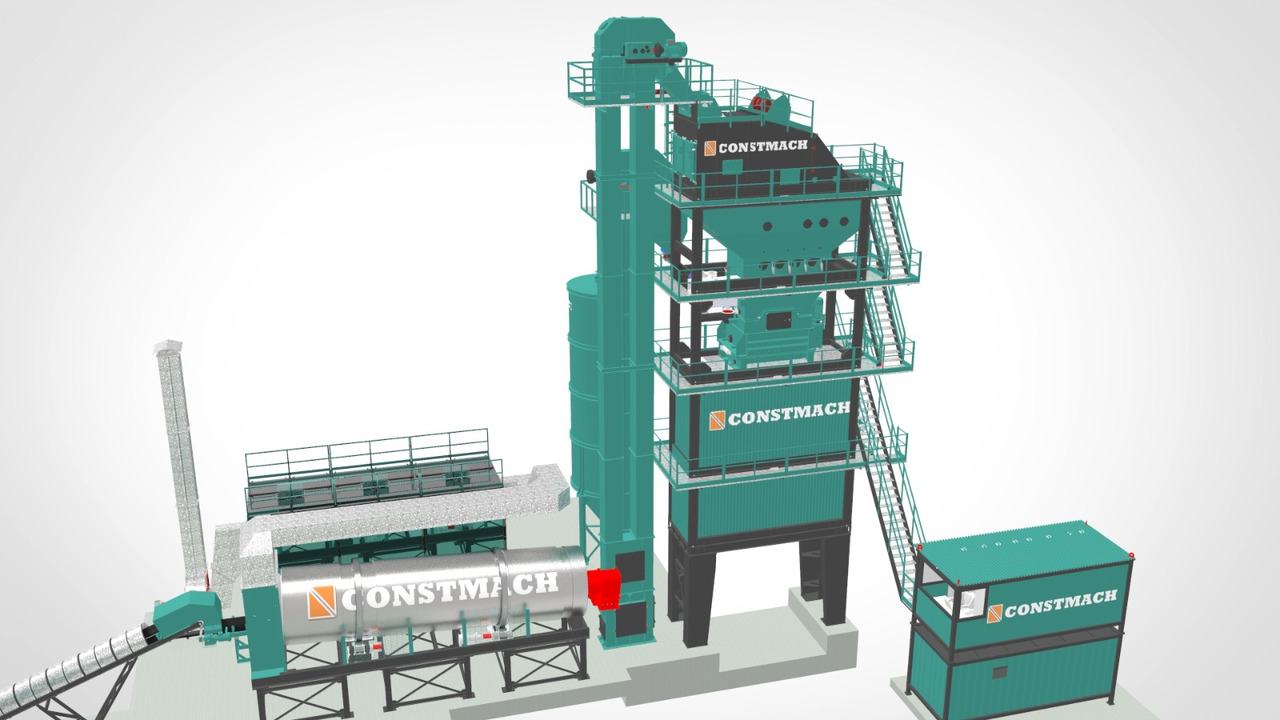 Constmach Centrale D'asphalte Stationnaire Livrée en Stock Garantie 2 ans - Асфалтова база: снимка 3 Constmach Centrale D'asphalte Stationnaire Livrée en Stock Garantie 2 ans - Асфалтова база: снимка 3