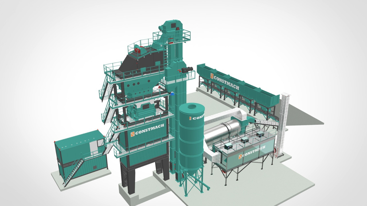 Constmach Centrales D'asphalte Fixes de Type Batch - Асфалтова база: снимка 3 Constmach Centrales D'asphalte Fixes de Type Batch - Асфалтова база: снимка 3