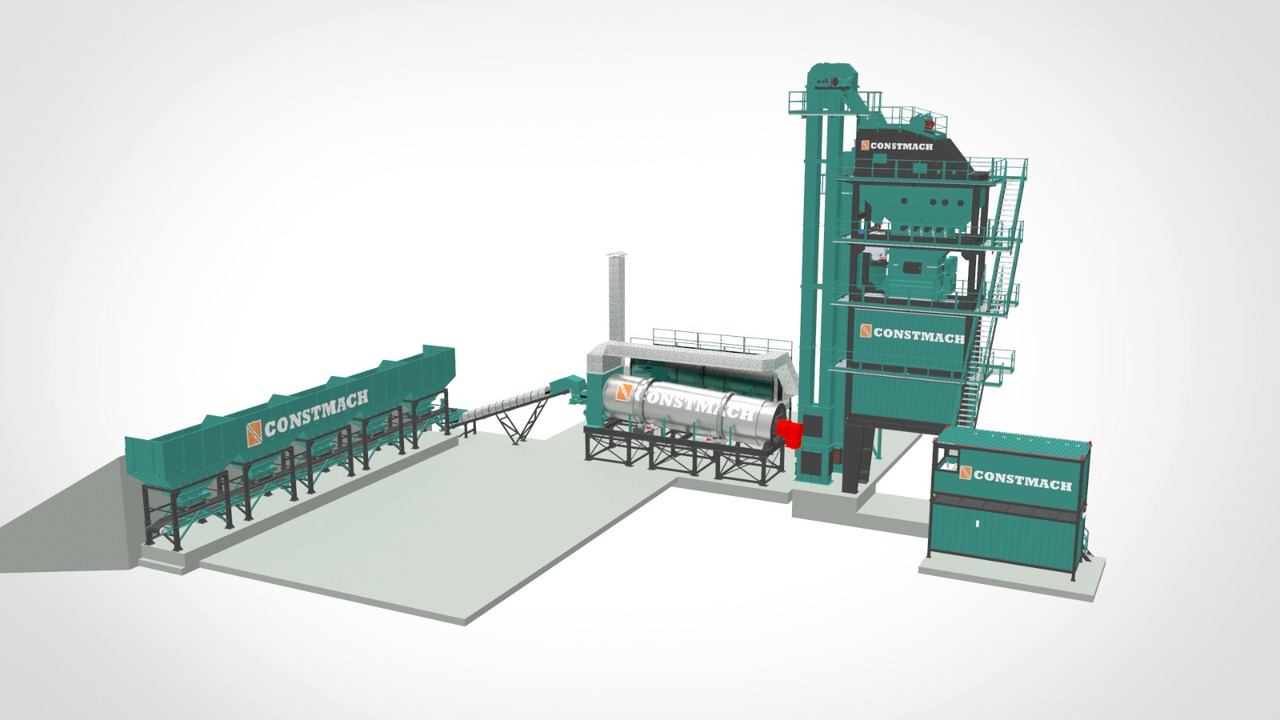 Constmach Centrales D'asphalte Fixes de Type Batch - Асфалтова база: снимка 2 Constmach Centrales D'asphalte Fixes de Type Batch - Асфалтова база: снимка 2
