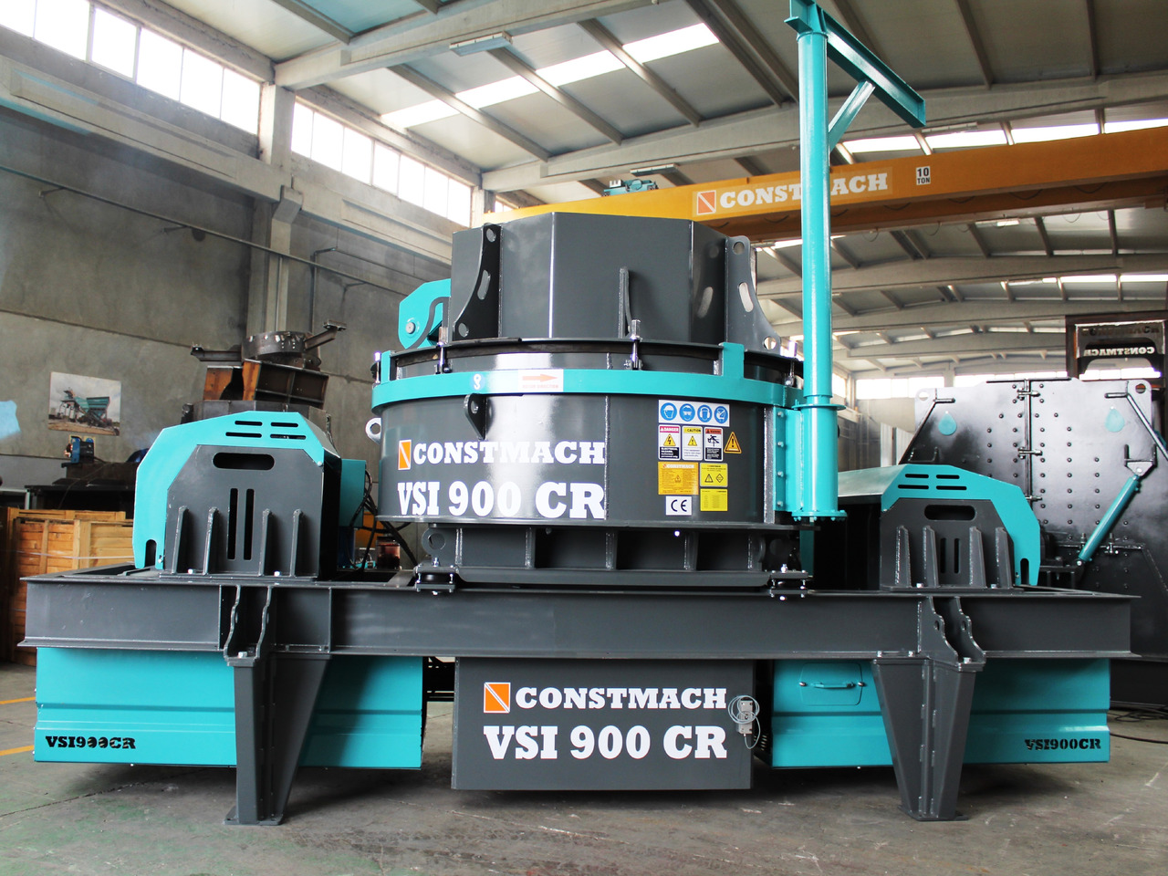 Constmach Concasseur à Percussion à Axe Vertical d'une Capacité de 65 à 400 T/H - Ударна трошачка: снимка 4 Constmach Concasseur à Percussion à Axe Vertical d'une Capacité de 65 à 400 T/H - Ударна трошачка: снимка 4