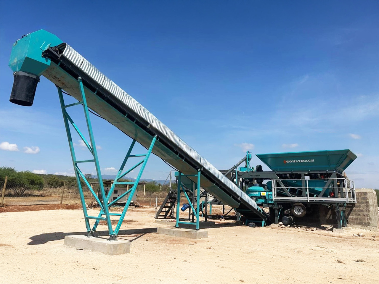 Constmach Mini Mobile Concrete Batching Plant 30 m³/h - Бетонов възел: снимка 1 Constmach Mini Mobile Concrete Batching Plant 30 m³/h - Бетонов възел: снимка 1