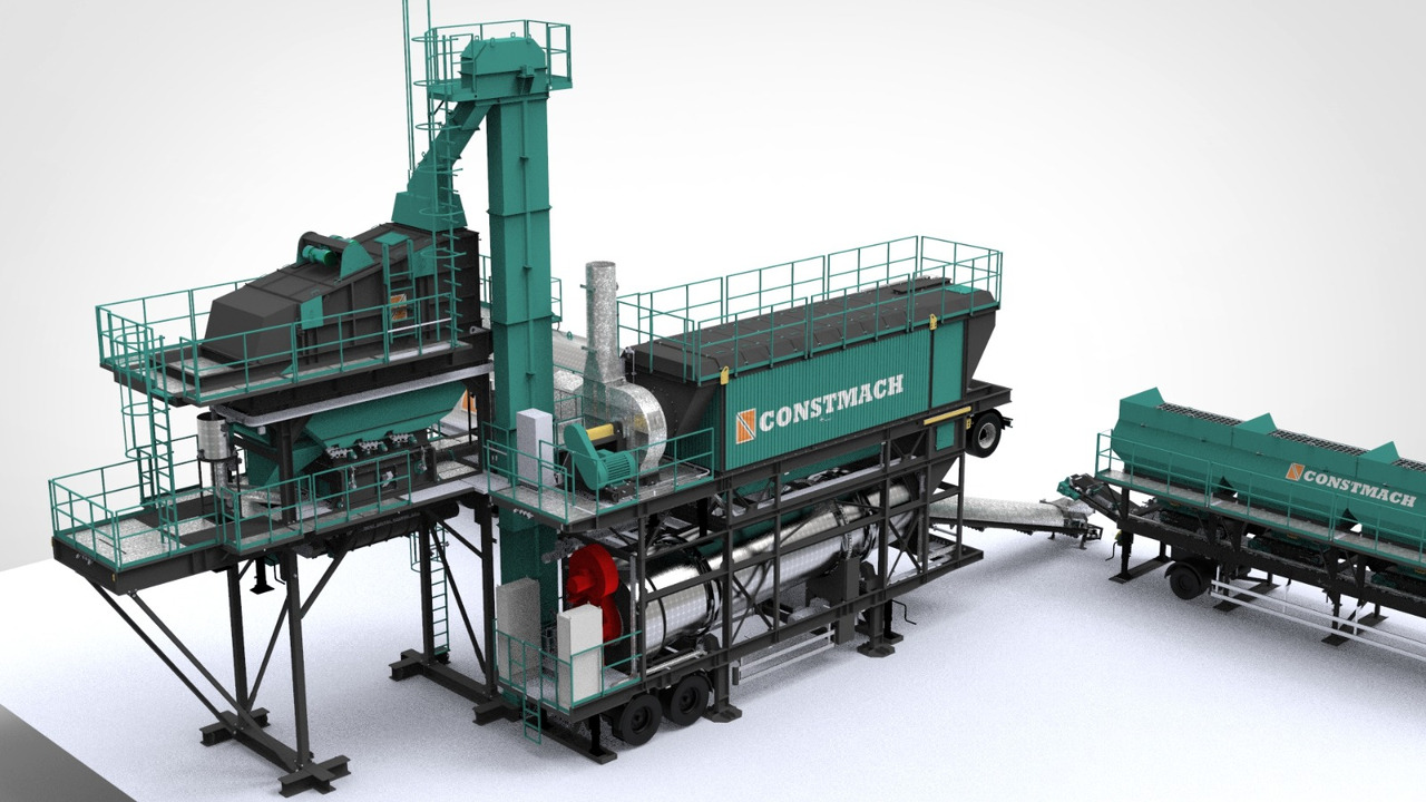 Constmach Mobile Asphalt Plant - Асфалтова база: снимка 1 Constmach Mobile Asphalt Plant - Асфалтова база: снимка 1