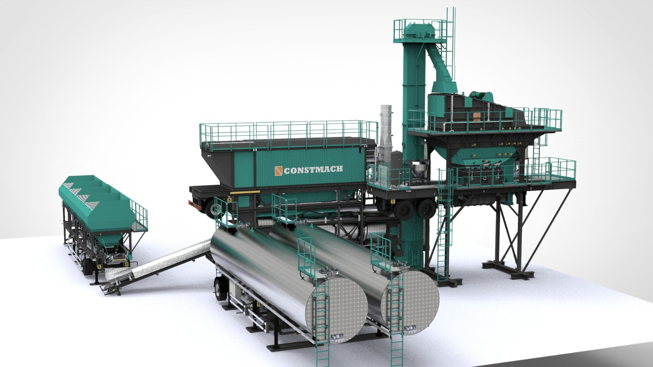 Constmach Mobile Asphalt Plant - Асфалтова база: снимка 3 Constmach Mobile Asphalt Plant - Асфалтова база: снимка 3