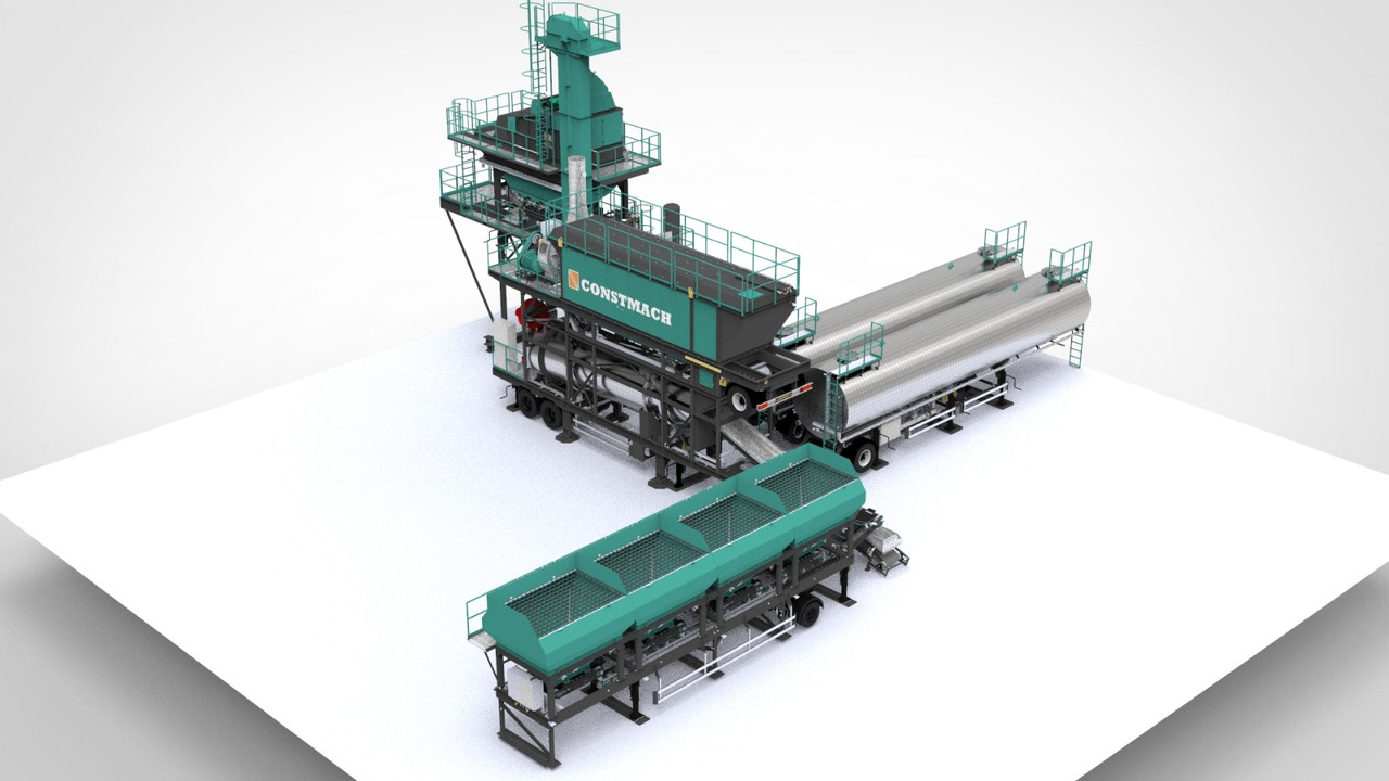 Constmach Mobile Batch Type Asphalt Plants - Асфалтова база: снимка 5 Constmach Mobile Batch Type Asphalt Plants - Асфалтова база: снимка 5