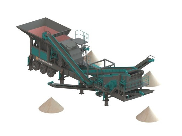 Constmach Mobile Kalkstein Brech- und Siebanlage mit einer Kapazität von 250-300 t/h - Мобилна трошачка: снимка 1 Constmach Mobile Kalkstein Brech- und Siebanlage mit einer Kapazität von 250-300 t/h - Мобилна трошачка: снимка 1