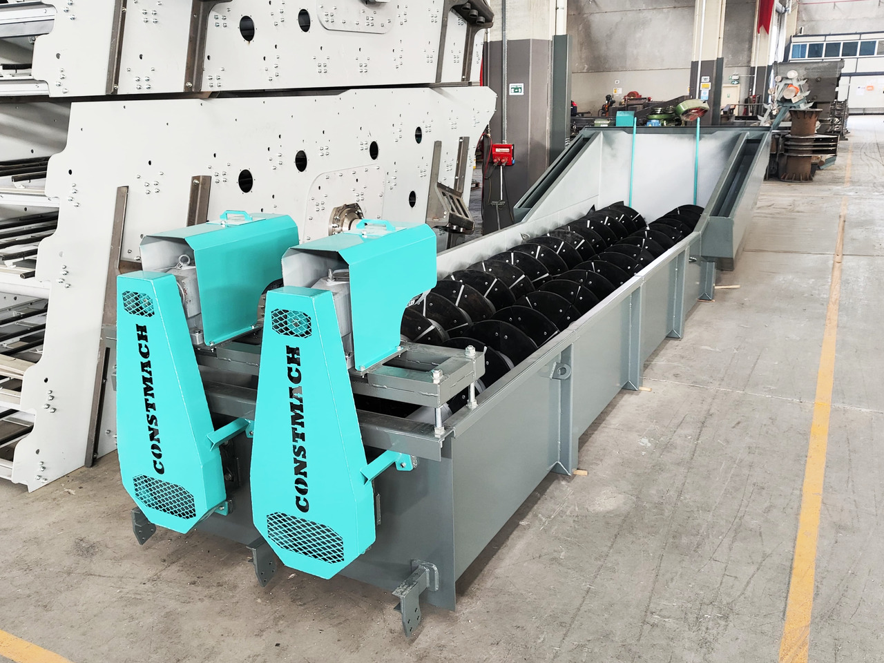 Constmach Screw Sand Washing Machine / Spiral Sand Washing Machine - Пресевна инсталация: снимка 1 Constmach Screw Sand Washing Machine / Spiral Sand Washing Machine - Пресевна инсталация: снимка 1
