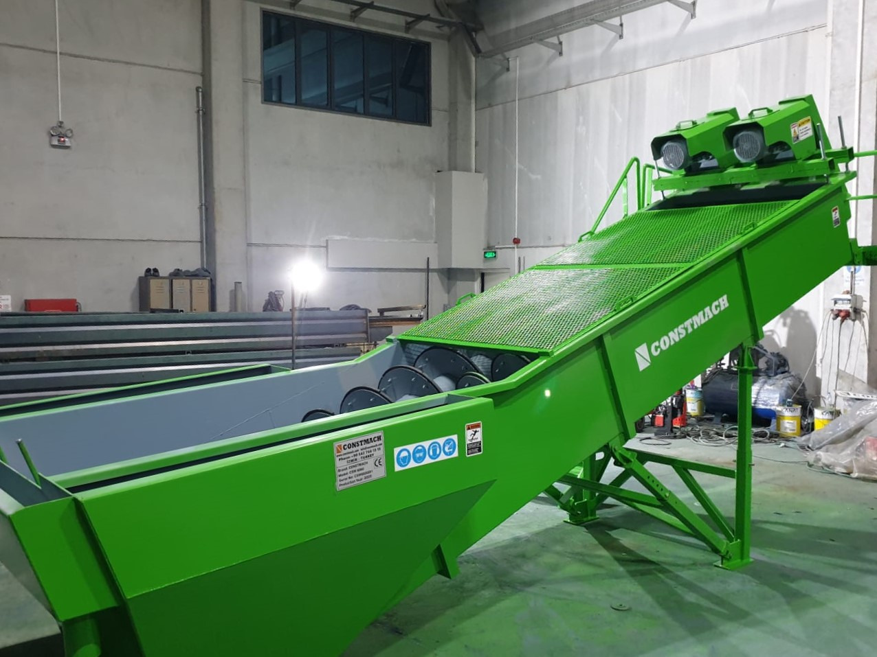 Constmach Screw Sand Washing Machine / Spiral Sand Washing Machine - Пресевна инсталация: снимка 4 Constmach Screw Sand Washing Machine / Spiral Sand Washing Machine - Пресевна инсталация: снимка 4