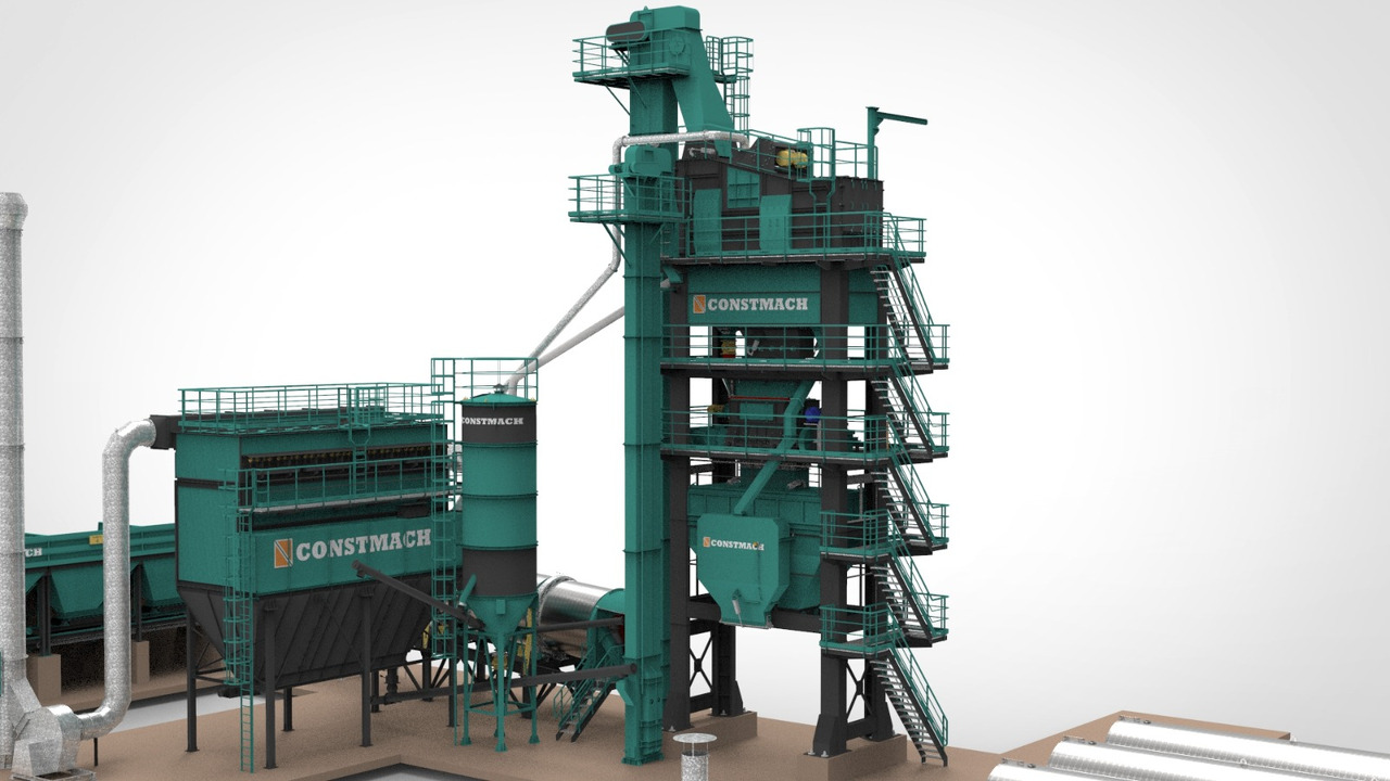 Constmach Stationary Asphalt Plant Delivered in Stock 2 Year Warranty - Асфалтова база: снимка 5 Constmach Stationary Asphalt Plant Delivered in Stock 2 Year Warranty - Асфалтова база: снимка 5