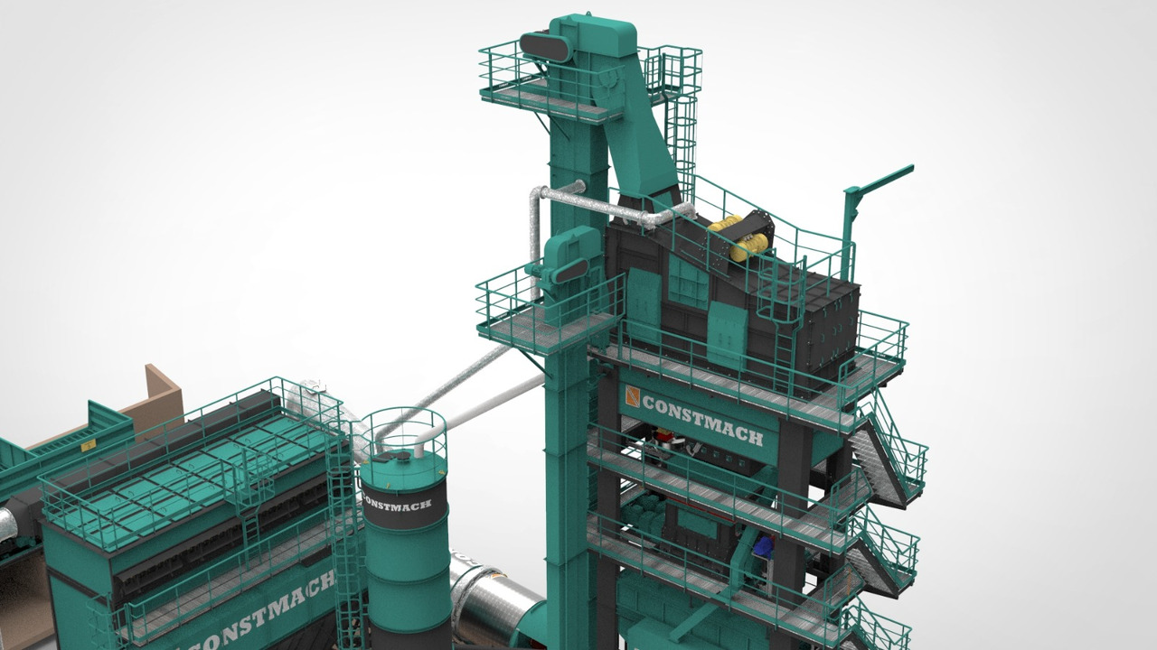 Constmach Stationary Asphalt Plant Delivered in Stock 2 Year Warranty - Асфалтова база: снимка 4 Constmach Stationary Asphalt Plant Delivered in Stock 2 Year Warranty - Асфалтова база: снимка 4