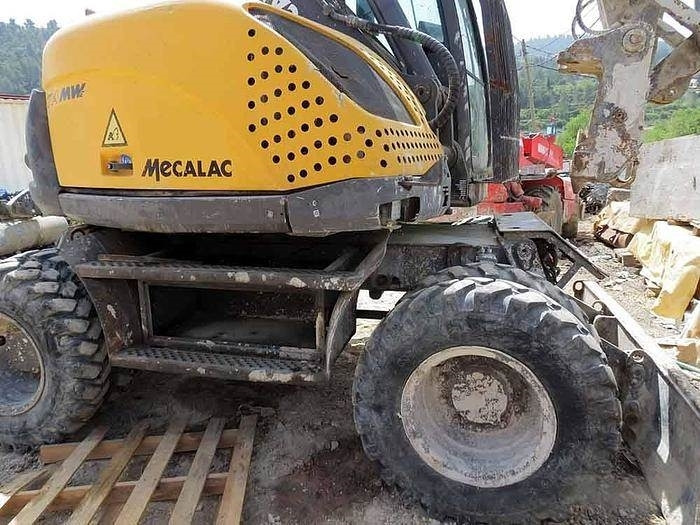 Mecalac 714 MW - Багер: снимка 2 Mecalac 714 MW - Багер: снимка 2