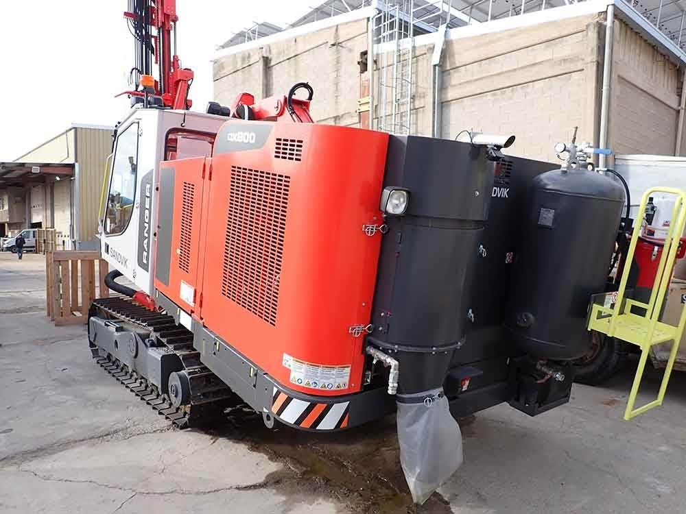 Sandvik DX800 - Пробивна машина: снимка 5 Sandvik DX800 - Пробивна машина: снимка 5