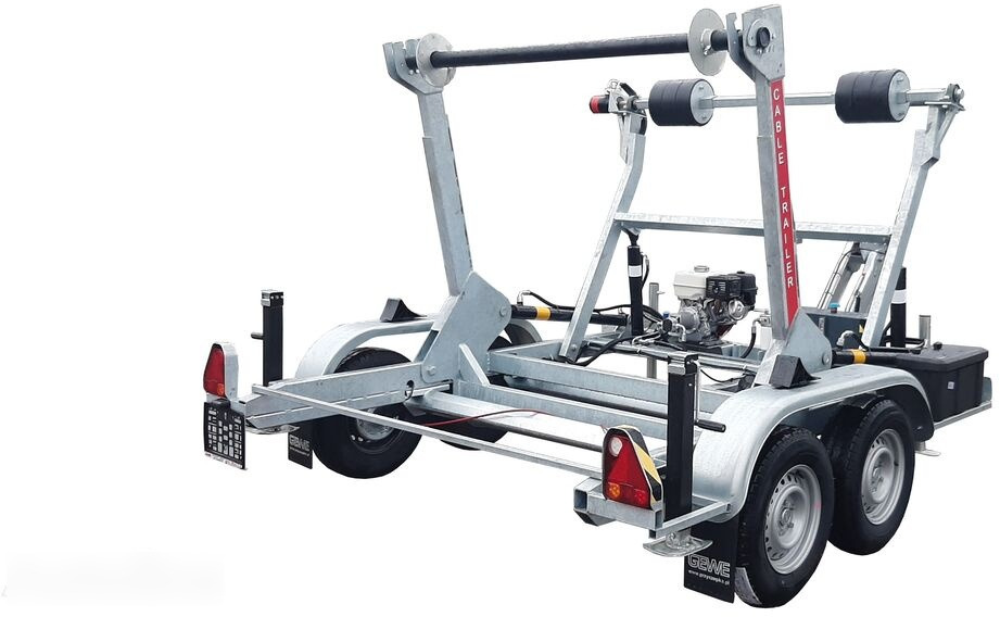 Нови Кабелно ремарке Gewe Hydrauliczna P3500 D/4H: снимка 6