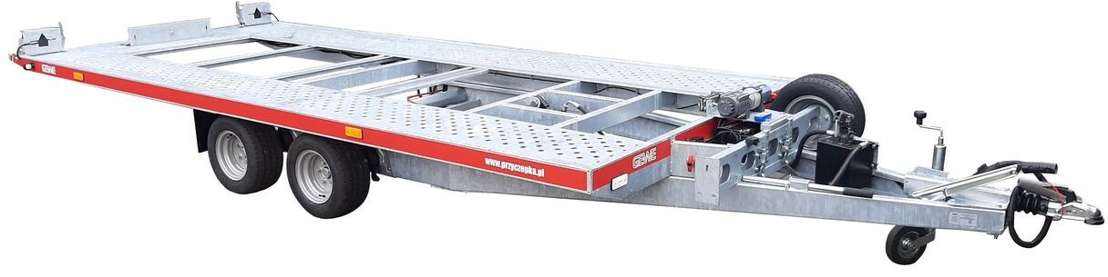 Gewe L3500 U/1, 5x2,1m - hydraulicznie uchylna - Автовоз ремарке: снимка 4 Gewe L3500 U/1, 5x2,1m - hydraulicznie uchylna - Автовоз ремарке: снимка 4
