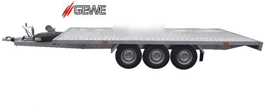 Gewe Laweta 3 osiowa 5x2,1 m - B3500 A/1 - Автовоз ремарке: снимка 5 Gewe Laweta 3 osiowa 5x2,1 m - B3500 A/1 - Автовоз ремарке: снимка 5