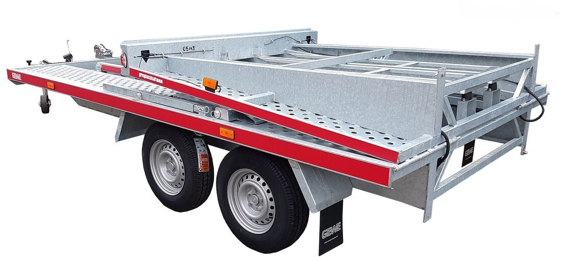 Gewe Laweta piętrowa, hydrauliczna, L3500 F/1 - Автовоз ремарке: снимка 3 Gewe Laweta piętrowa, hydrauliczna, L3500 F/1 - Автовоз ремарке: снимка 3