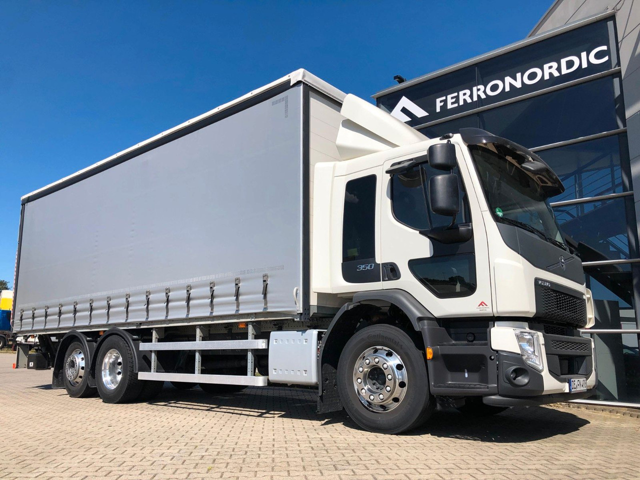 Volvo FE 350 26T 6x2 Lenkachse*ALU*LBW*EDSCHA - Камион с брезент: снимка 3 Volvo FE 350 26T 6x2 Lenkachse*ALU*LBW*EDSCHA - Камион с брезент: снимка 3