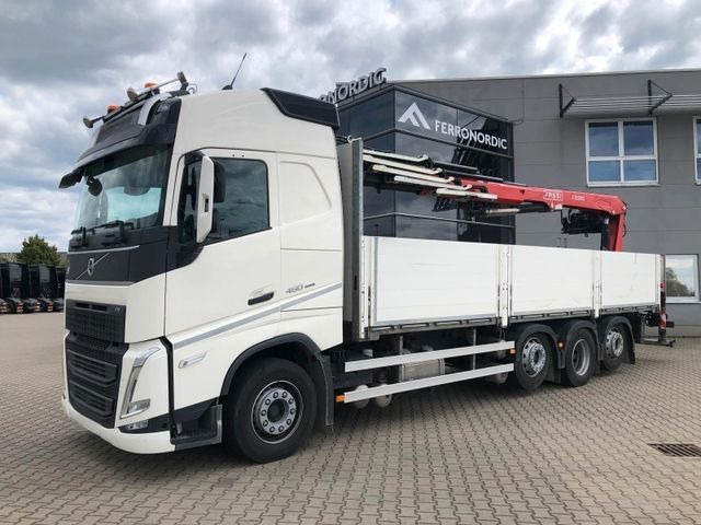Volvo FH460 8x2 TRIDEM VLA&NLA gelenkt*FASSI F215AS.24 - Бордови камион, Камион с кран: снимка 4 Volvo FH460 8x2 TRIDEM VLA&NLA gelenkt*FASSI F215AS.24 - Бордови камион, Камион с кран: снимка 4