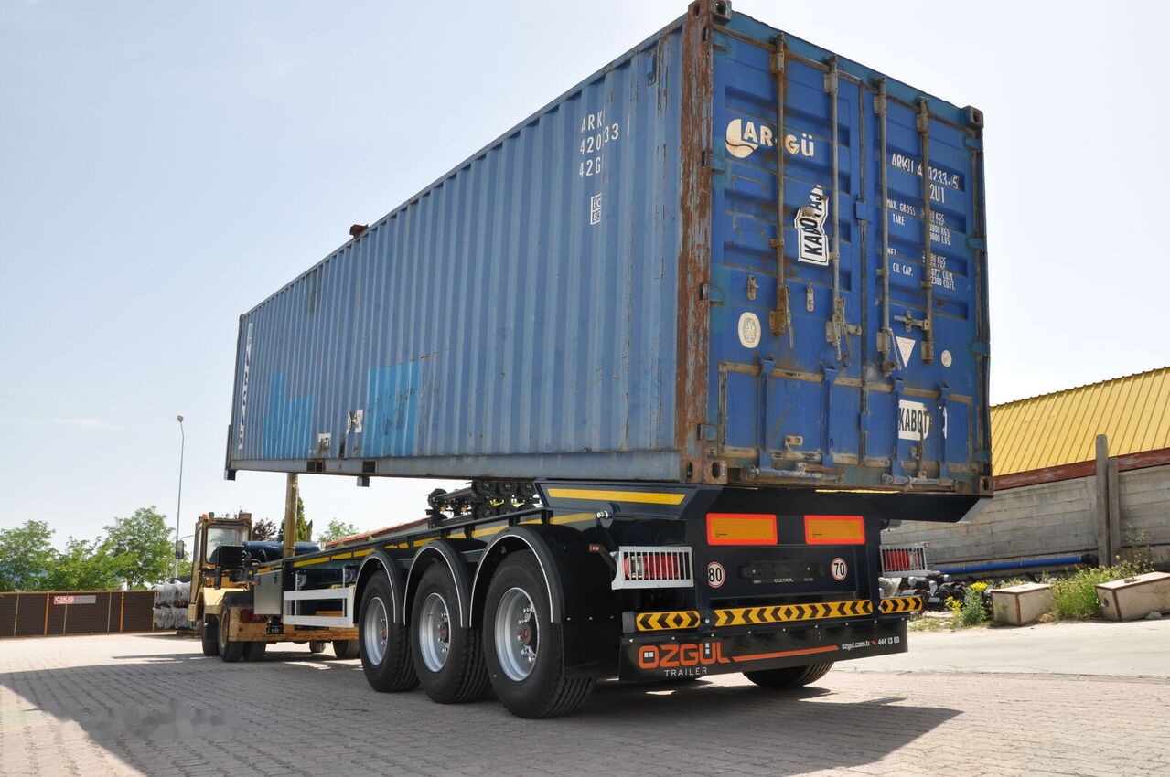 Özgül 40 FT TIPPING CONTAINER CHASSIS - Контейнеровоз/ Сменна каросерия полуремарке: снимка 4 Özgül 40 FT TIPPING CONTAINER CHASSIS - Контейнеровоз/ Сменна каросерия полуремарке: снимка 4