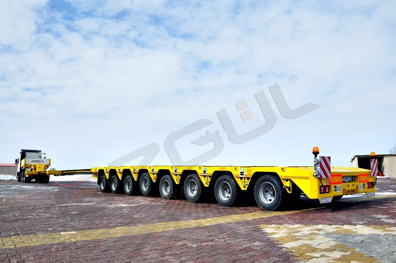 Özgül 8 AXLE LOWBED SEMI TRAILER - Нискорамна площадка ремарке: снимка 2 Özgül 8 AXLE LOWBED SEMI TRAILER - Нискорамна площадка ремарке: снимка 2