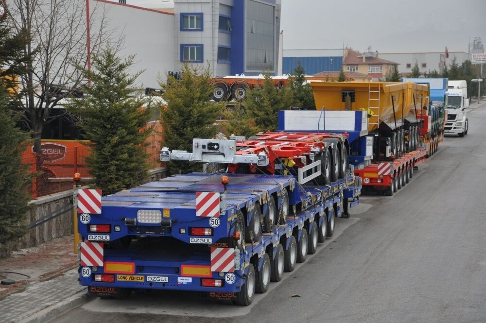 Нови Нискорамна площадка полуремарке Özgül 8 AXLE LOWBED SEMI TRAILER: снимка 20
