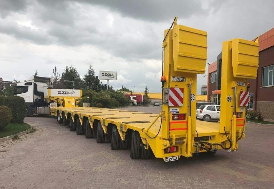 Нови Нискорамна площадка полуремарке Özgül 8 AXLE LOWBED SEMI TRAILER: снимка 11