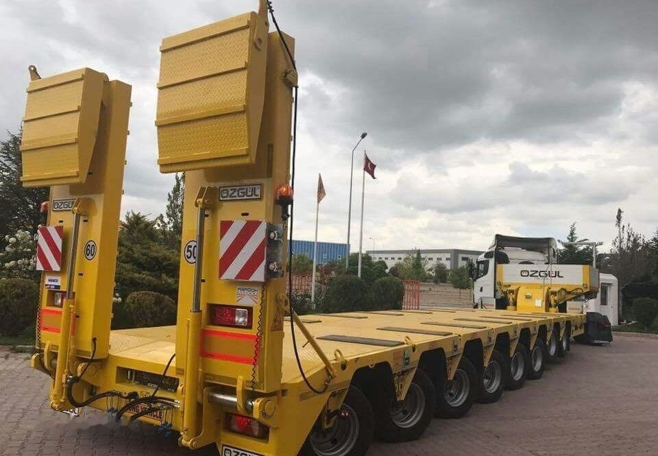 Нови Нискорамна площадка полуремарке Özgül 8 AXLE LOWBED SEMI TRAILER: снимка 8