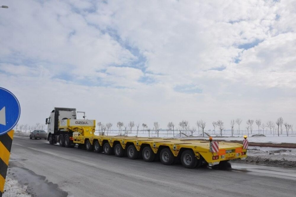 Нови Нискорамна площадка полуремарке Özgül 8 AXLE LOWBED SEMI TRAILER: снимка 14