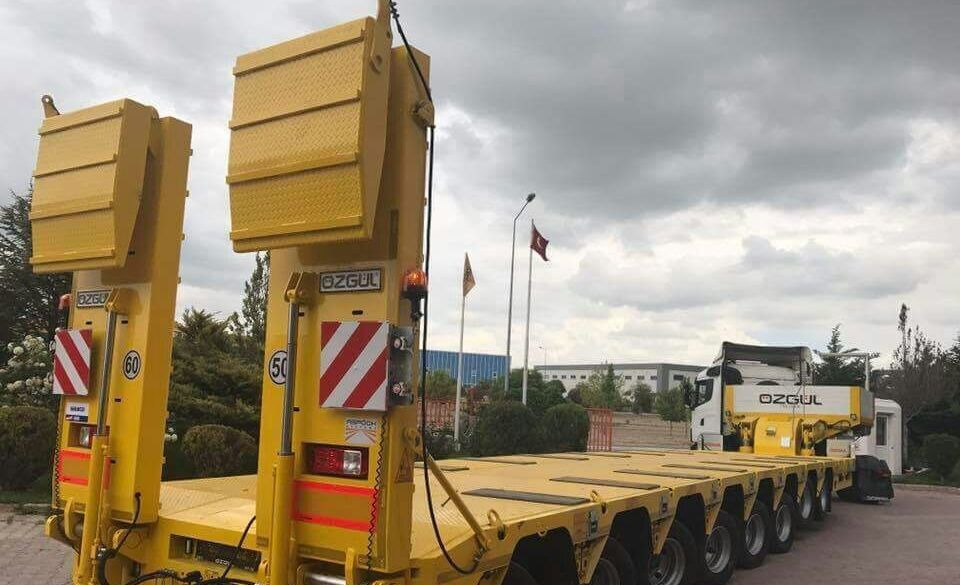 Нови Нискорамна площадка полуремарке Özgül 8 AXLE LOWBED SEMI TRAILER: снимка 13