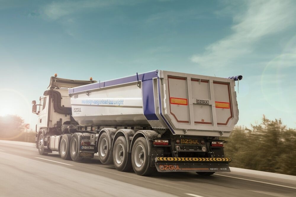 Özgül HALF PIPE TIPPING TRAILER LIGHT MODEL - Самосвал полуремарке: снимка 1 Özgül HALF PIPE TIPPING TRAILER LIGHT MODEL - Самосвал полуремарке: снимка 1