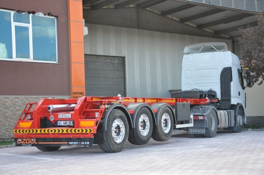 Özgül ISO TANK CONTAINER CARRIER SEMI - Контейнеровоз/ Сменна каросерия полуремарке: снимка 1 Özgül ISO TANK CONTAINER CARRIER SEMI - Контейнеровоз/ Сменна каросерия полуремарке: снимка 1