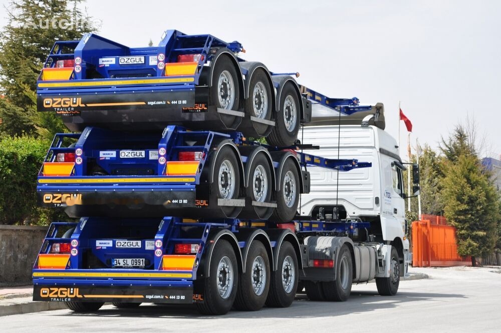 Контейнеровоз/ Сменна каросерия полуремарке Özgül ISO TANK CONTAINER CARRIER SEMI: снимка 7