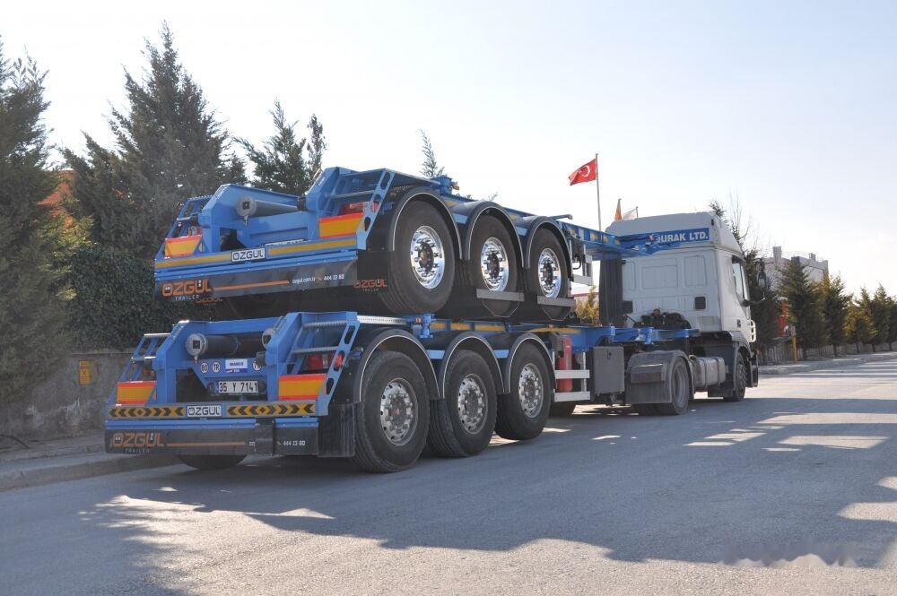 Özgül ISO TANK CONTAINER CARRIER SEMI - Контейнеровоз/ Сменна каросерия полуремарке: снимка 2 Özgül ISO TANK CONTAINER CARRIER SEMI - Контейнеровоз/ Сменна каросерия полуремарке: снимка 2